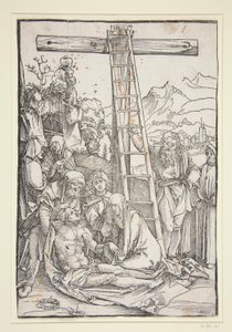 Rouw om Christus (uit de Passie van Christus) door Hans Leonard Schaufelein