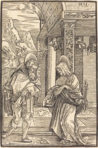 Sint Rochus en Sint Sebastiaan door Hans Leonard Schaufelein