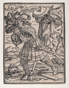 De Graaf, uit De Dans van de Dood door Hans Lützelburger