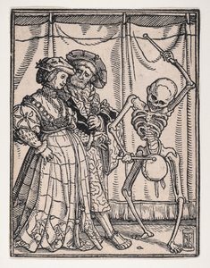 De edelvrouw, uit De dans van de dood