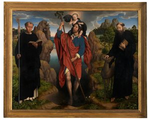 Centraal paneel van het drieluik van Willem Moreel