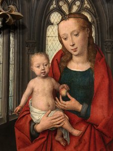 Detail van het Reliekschrijn van Sint-Ursula