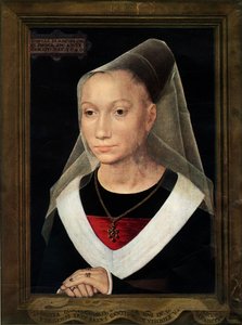 Portret van Marie, dochter van Willem Moreel, 1480