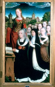 Drieluik van de familie Moreel (detail)