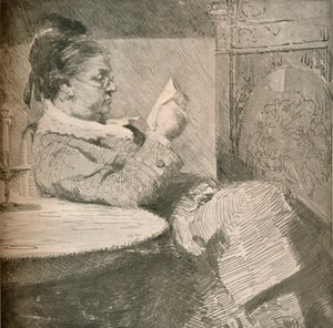 Portret van de moeder van de kunstenaar, ca. 1912