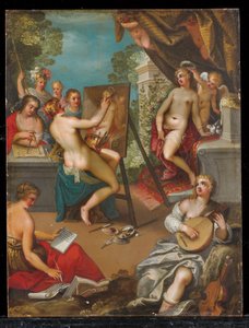 Allegorie van de Kunsten door Hans Rottenhammer