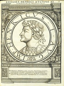 Henricus I Auceps, illustratie uit 