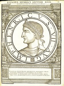 Henricus VII, illustratie uit 