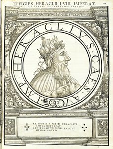 Heraclius, illustratie uit 