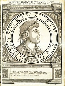 Honorius, illustratie uit 