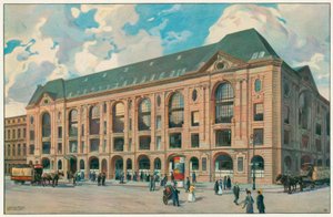 Warenhuis Rudolph Hertzog door Hans Rudolf Schulze