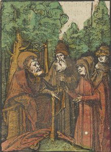 St. Johannes de Doper predikend, uit Das Plenarium, 1517