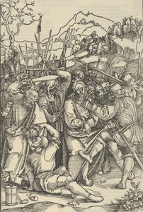 De Arrestatie van Christus, uit Speculum passionis domini nostri Ihesu Christi