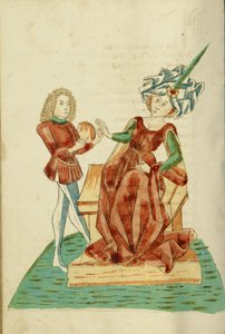 Jupiter geeft Danae goud cadeau