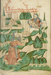De roeping van Abraham door Hans Schilling