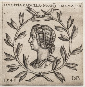 Buste van Domitia Calvilla door Hans Sebald Beham
