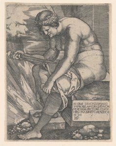 Dido door Hans Sebald Beham