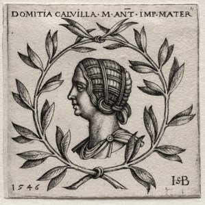 Domitia Calvilla door Hans Sebald Beham