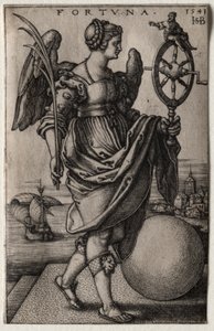 Fortuin door Hans Sebald Beham