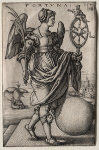 Fortuin, 1541 door Hans Sebald Beham