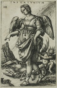 Ongeluk door Hans Sebald Beham