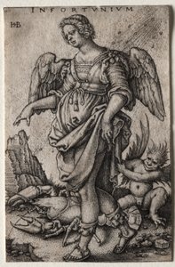 Ongeluk door Hans Sebald Beham