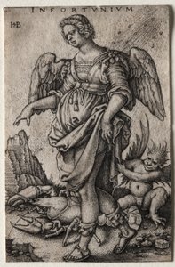 Ongeluk door Hans Sebald Beham