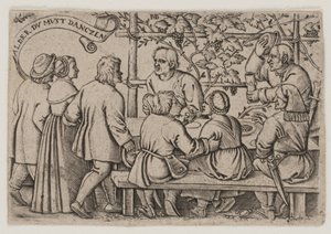 Boerenfestival door Hans Sebald Beham