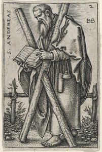 Sint Andreas door Hans Sebald Beham