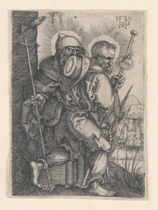 Sint Filippus en Sint Jacobus de Meerdere door Hans Sebald Beham
