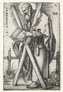 Sint Andreas door Hans Sebald Beham