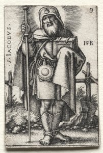 Sint Jacobus de Meerdere door Hans Sebald Beham