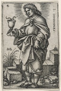 Sint Johannes door Hans Sebald Beham