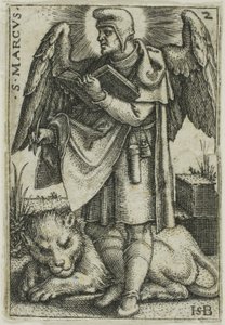 Sint Marcus, uit De Vier Evangelisten door Hans Sebald Beham