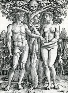 De val van Adam en Eva, ca. 1525-27