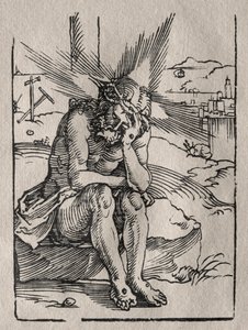 De Man van Smarten door Hans Sebald Beham