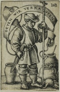 De Markt Boer door Hans Sebald Beham