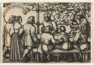 De Boerenbruiloft of de Twaalf Maanden: Nr. 8, 1546
