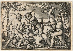 De Boerenbruiloft of de Twaalf Maanden: Nr. 9, 1547