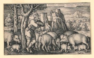 De Verloren Zoon tussen de Varkens