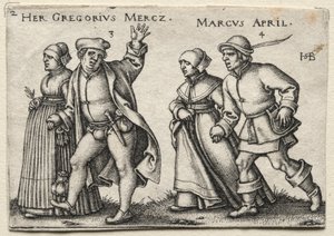 Het Dorpshuwelijk: Her Gregorius Mercz / Marcus April