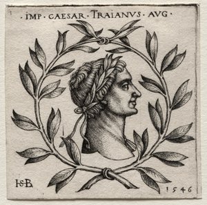 Trajanus, 1546 door Hans Sebald Beham