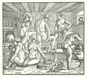 Vrouwen baden