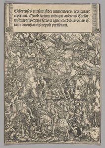 Tweede oorlog met Gelre, plaat 19 uit Historische scènes uit het leven van keizer Maximiliaan I uit de Triomfboog