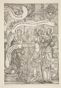 De Maagd met de Patroonheiligen van Maximiliaan