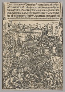Oorlog met Venetië, plaat 21 uit Historische Scènes uit het Leven van Keizer Maximiliaan I uit de Triomfboog