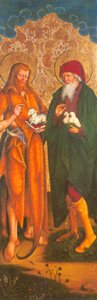 Duits: Johannes der Täufer und Joachim Johannes de Doper en Joachim - Inzigkofen Altar