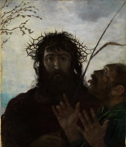 De bespotting van Jezus door Hans Thoma