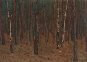 Binnen in het Bos door Hans Tichy