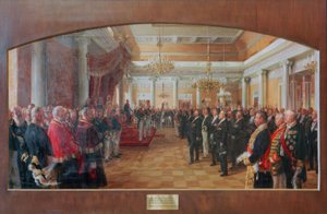 Hulde van de Landdag door Hans W. Schmidt
